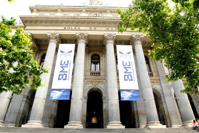 BMEPalaciodelaBolsa Palacio de la Bolsa de Madrid, sede de los mercados financieros