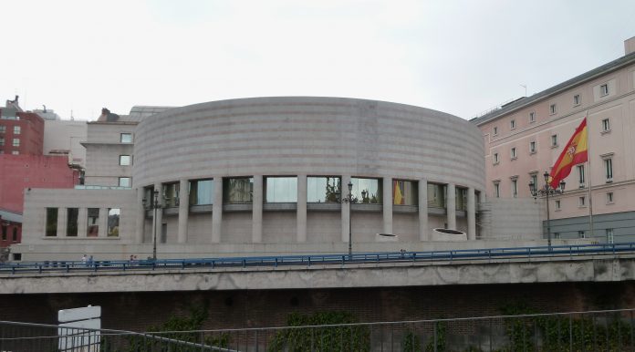 Senate of Spain (new building), in Madrid (Spain).
