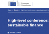 Arranca la 2ª Conferencia de alto nivel de Finanzas Sostenibles de la UE