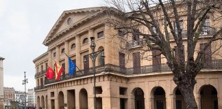 Navarra se estrena en el mercado de Bonos Sostenibles con una emisión de 50 millones Sede del Gobierno de Navarra