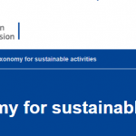 Informe de la UE sobre Taxonomía