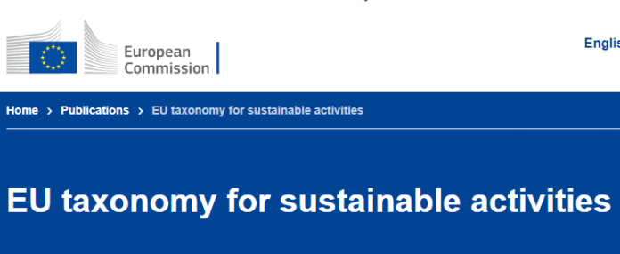 Informe de la UE sobre Taxonomía