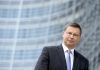 La UE debe ser centro mundial de financiación verde, según Dombrovskis Valdis Dombrovskis, vicepresidente Ejecutivo de la Comisión Europea