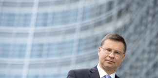 Valdis Dombrovskis, vicepresidente Ejecutivo de la Comisión Europea